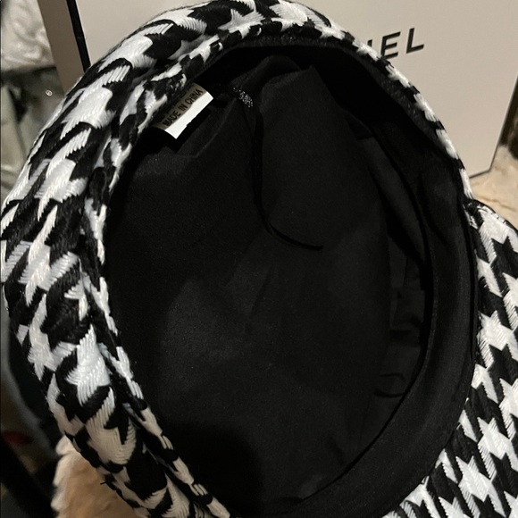 NWT houndstooth newspaper boy hat - Picture 4 of 5